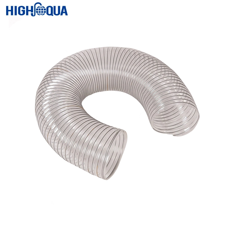 Soft Plastic Exhaust PVC Spiral Duct Hose with Heated Wire