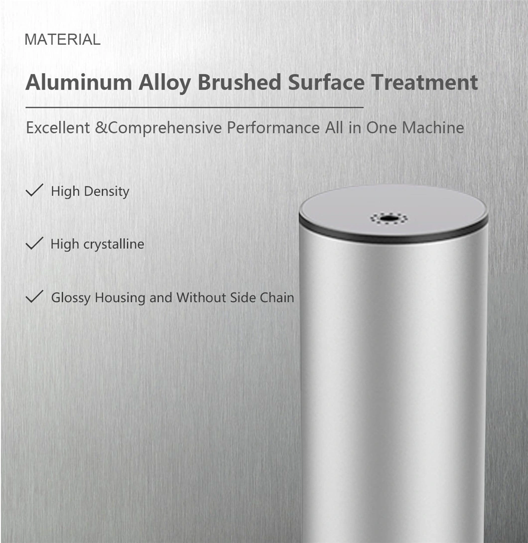 Floor Standing Large Area Silver Electric Silent Aluminum Commercial WiFi Bluetooth Aroma Oil Diffuser, Fragrance Scent Diffuser Machine