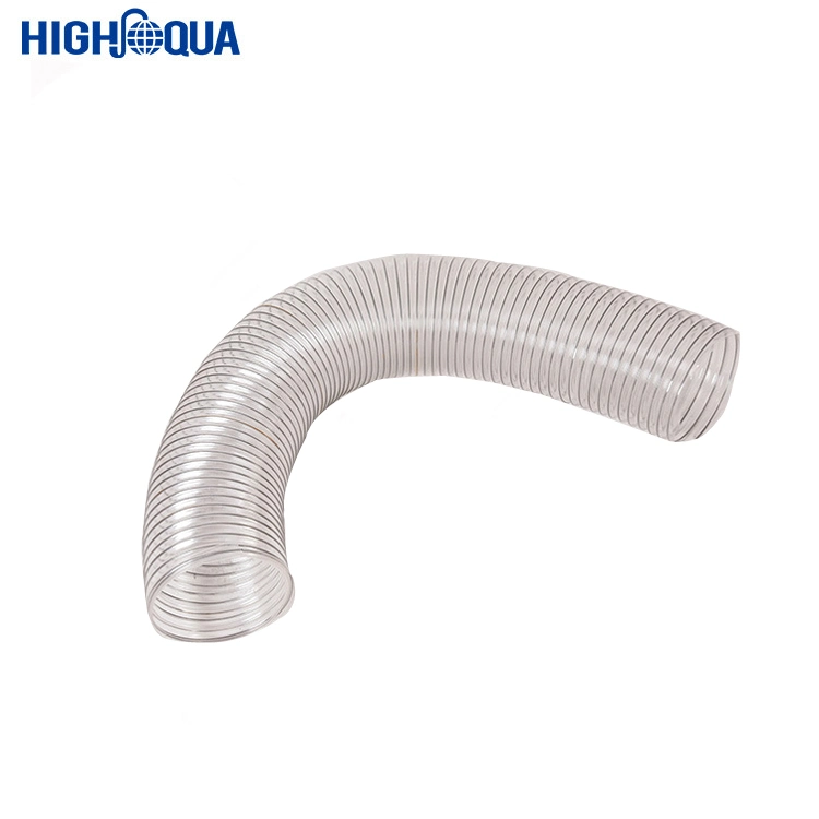 Soft Plastic Exhaust PVC Spiral Duct Hose with Heated Wire