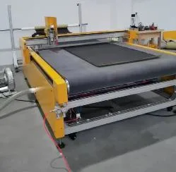 Fiberglass Gi Ductwork Shape Heat Reservation Foam Material Cutting Machine