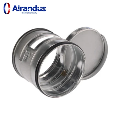 Wholesale Factory Price HVAC Ventilation System Ducting Frd Round Duct Filter Connector Stainless Steel Round Duct Filter