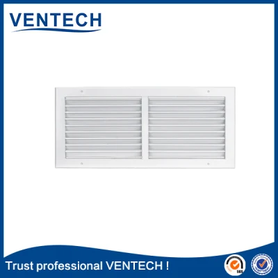 HVAC System Aluminum Customerized Sizes White Indoor Return Air Grille