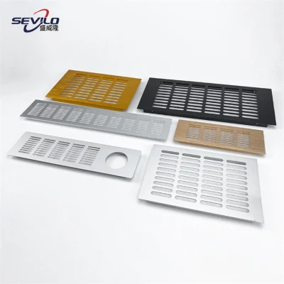 Cabinet Door Aluminium Alloy Air Grille Vent Covers Natural Ventilation Grilles